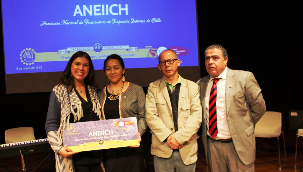 Asociaciones del FTH en acto solemne de Aniversario 75° ANEF