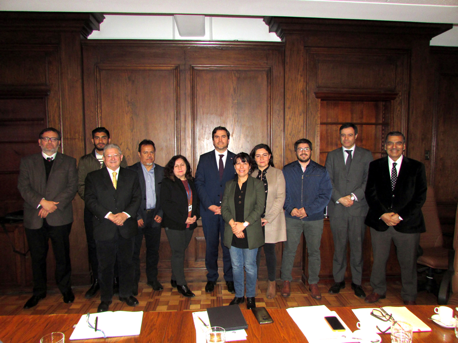 Directorio FTH sostuvo reunión protocolar con subsecretario de Hacienda, Francisco Moreno 