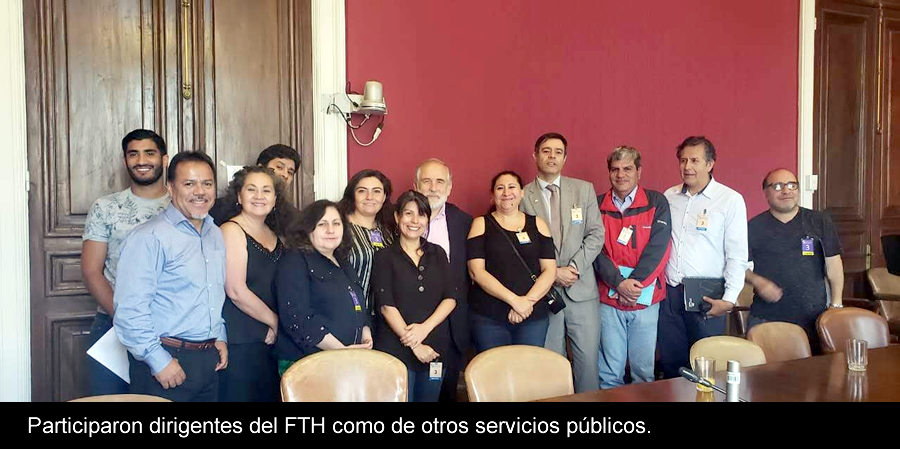 FTH se reúne con Director del SC por proyecto de ley sobre rebaja de dietas parlamentarias y que afectaría potencialmente el sistema de remuneraciones del Sector Público
