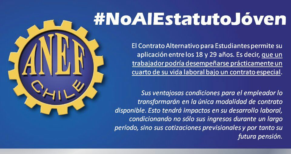Razones para rechazar el Estatuto para Jóvenes (boletín 8996)