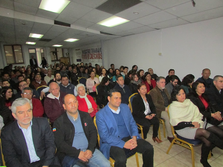 Dirigentes del FTH participan de inauguración Asamblea Nacional ANEIICH